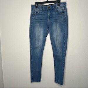 Democracy "Ab" Technology Blue Skinny Jeans Women's size 8